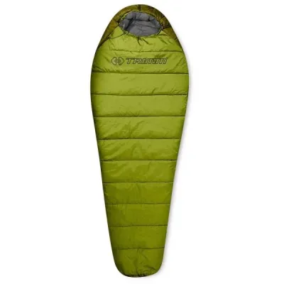 TRIMM WALKER Mumiový spací pytel, světle zelená, velikost 220 cm - pravý zip