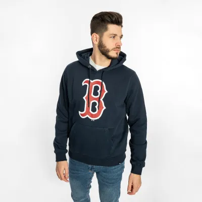 Pánská mikina Boston Red Sox MLB Imprint ’47 BURNSIDE Hood Velikost: XL