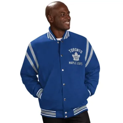 Pánská bunda Toronto Maple Leafs NHL Tailback Jacket Velikost: S