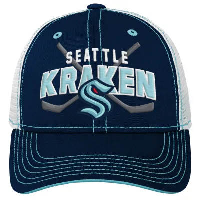 Dětská kšiltovka Seattle Kraken NHL Lockup Meshback Adjustable
