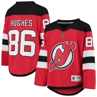 Dětský dres Jack Hughes New Jersey Devils NHL Premier Home Velikost: S/M