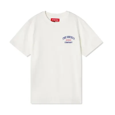 Pánské tričko CCM Athleisure Tee Blanc De Blanc Velikost: M