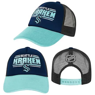 Dětská kšiltovka Seattle Kraken NHL Essentials Snapback Trucker