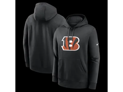 Pánská mikina Cincinnati Bengals NFL Nike Club Logo Hoodie Velikost: L