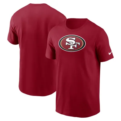 Pánské tričko San Francisco 49ers NFL Nike Logo Essential Logo Cotton Tee Velikost: XL