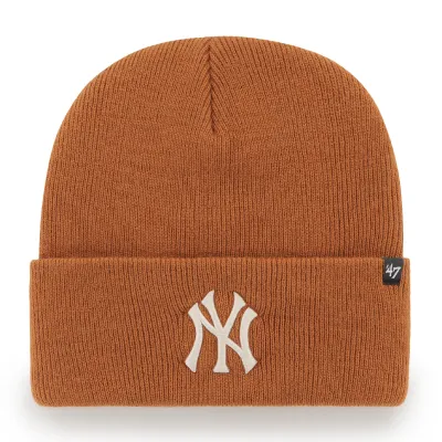Pánská zimní čepice New York Yankees MLB Haymaker '47 CUFF KNIT Burnt Orange