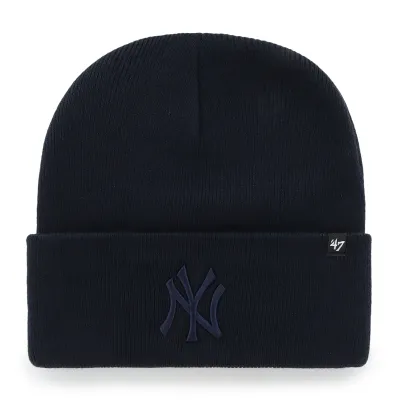 Pánská zimní čepice New York Yankees MLB Haymaker ’47 CUFF KNIT Navy