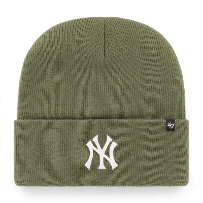 Pánská zimní čepice New York Yankees MLB Haymaker Cuff Knit Green