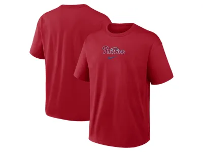 Pánské tričko Philadelphia Phillies MLB SS Loose Fit Heavyweight Cotton Tee Velikost: M