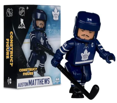 Figurka Auston Matthews #34 Toronto Maple Leafs NHL Construct Figure