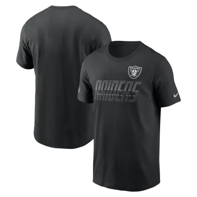 Pánské tričko Las Vegas Raiders NFL Rise And Shine Gradient Nike Dri-Fit Team Issue Crew Tee Velikost: M