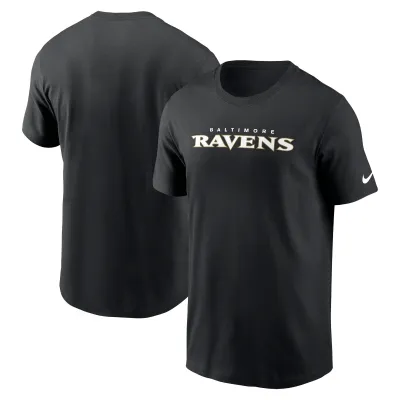 Tričko Baltimore Ravens NFL Primetime Wordmark Essential Velikost: L