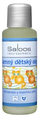 Saloos bio Jemný dětský olej Objem: 50 ml