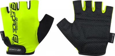 rukavice FORCE KID dětské, fluo Velikost: L
