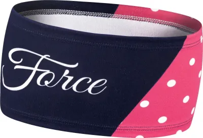čelenka FORCE FIT POINTS sport zúžená, růž-mod UNI