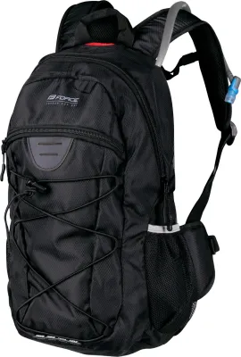 batoh FORCE JORDAN PLUS 20L+2L rez., černý