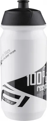 láhev FORCE BIO 0,5 l, bílo-černá