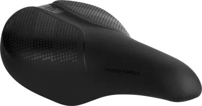 sedlo FORCE COMFORT THUNDER UNI, černé