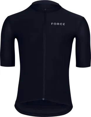 dres FORCE ICON kr. rukáv, černý Velikost: L