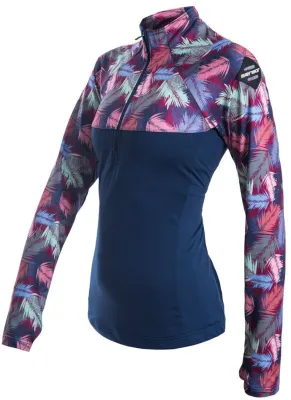 SENSOR COOLMAX THERMO dámská mikina zip deep blue/feather Velikost: XL