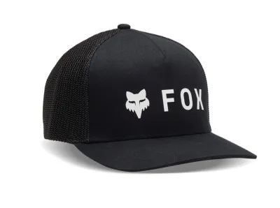 Fox kšiltovka Absolute Flexfit Black | Černá | Velikost S/M