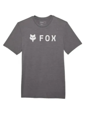 Fox pánské technické tričko Absolute Ss Tech Heather Graphite | Šedá | Velikost L