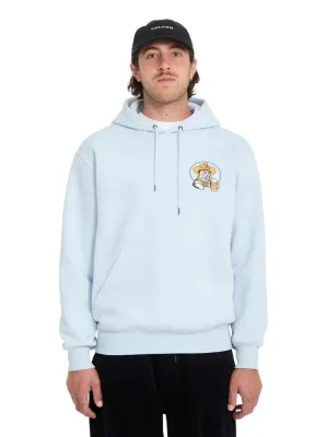 Volcom pánská mikina Noder Po Light Blue Acid | Modrá | Velikost L