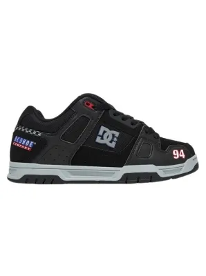 Dc shoes pánské boty Stag Black / Grey / Blue | Černá | Velikost 43 EU