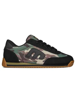 Etnies pánské boty Locut 2K Black / Camo | Černá | Velikost 9 US