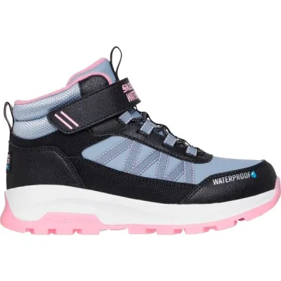 Skechers STORM BLAZER Dětská outdoorová obuv, světle modrá, velikost 29