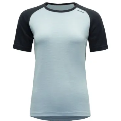 Devold JAKTA MERINO 200 W Dámské triko, světle modrá, velikost XL
