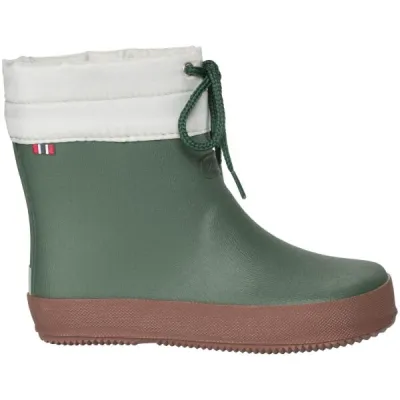 VIKING BY NORWAY ALV BAREFOOT Dětské gumové holínky, zelená, velikost 27