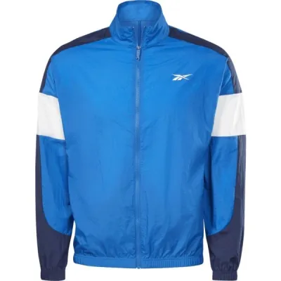 Reebok TRAIN WOVEN JACKET Pánská bunda, modrá, velikost S