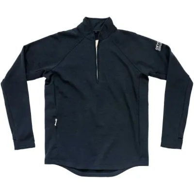 Devold ENDURANCE MERINO ZIP MAN Pánské merino triko, tmavě modrá, velikost M