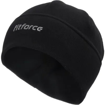 Fitforce CORLIO Běžecká čepice, černá, velikost S/M