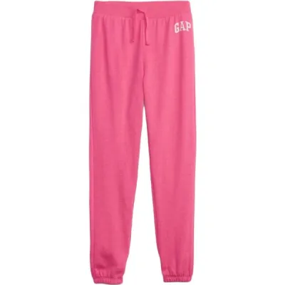 GAP BASIC LOGO Dívčí tepláky, růžová, velikost XXL