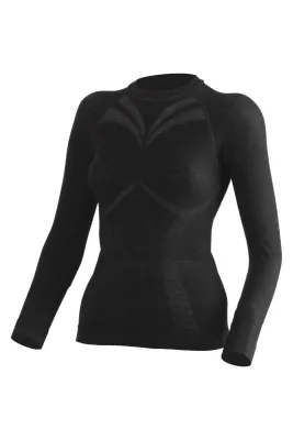 Lasting WATALA 9090 černé dámské merino triko Velikost: L/XL 8595067811475