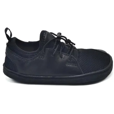 PEGRES BF 53 0.1 Dětské barefoot boty, černá, velikost 36