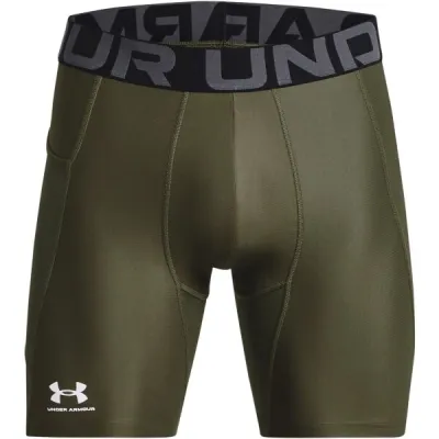 Under Armour HEATGEAR ARMOUR SHORTS Pánské kraťasy, khaki, velikost S