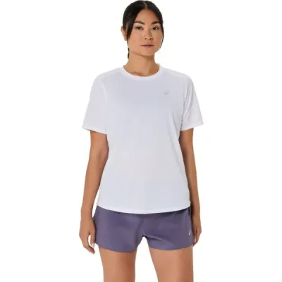 ASICS CORE SS TOP Dámské běžecké triko, bílá, velikost L