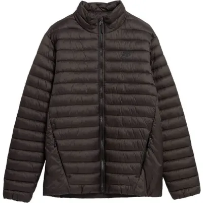 4F DOWN JACKET Pánská bunda, hnědá, velikost L