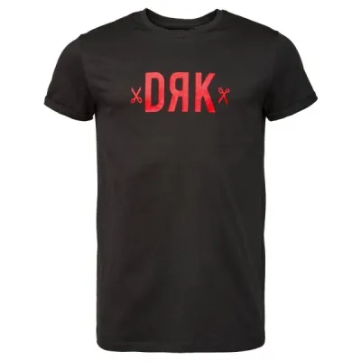 DRK BASIC Pánské triko, černá, velikost S