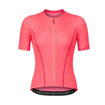 Castelli Dámský dres Anima Flow M růžová