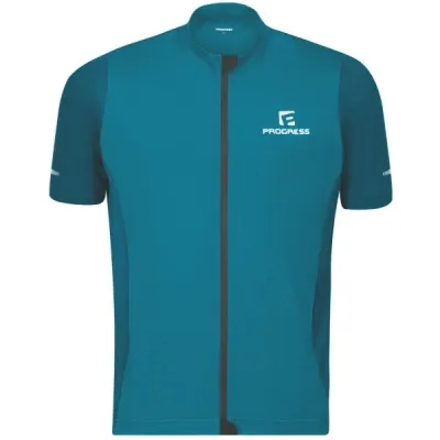 PROGRESS ZEPHIR Pánský cyklistický dres, tmavě modrá, velikost XL