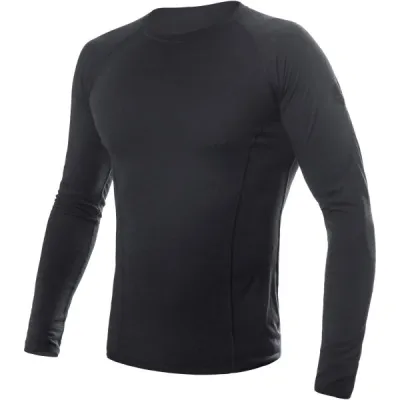 Sensor MERINO AIR Pánské termo triko, černá, velikost S