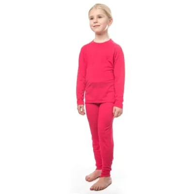 Sensor MERINO AIR SET Dívčí funkční set, růžová, velikost 90