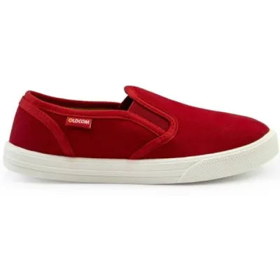 Oldcom MILAN Dětské slip-on, červená, velikost 32