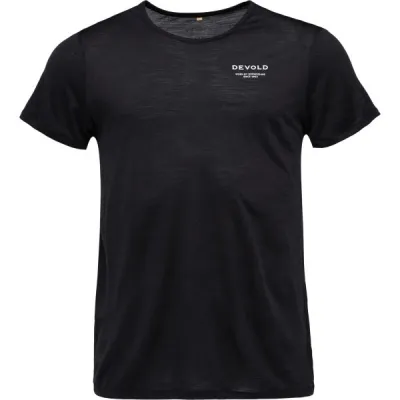 Devold ACTIVE "WORN BY" TEE Pánské triko, černá, velikost S