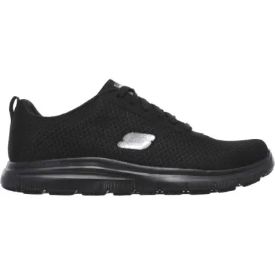 Skechers FLEX ADVANTAGE SR - BENDON Pánská vycházková obuv, černá, velikost 45.5