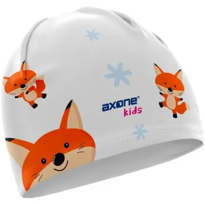 AXONE FOX Dětská čepice, bílá, velikost UNI